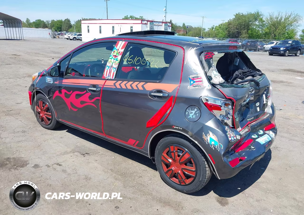 2014 Toyota Yaris L (Tmc-Cbu Plant)-Le (Tmc-Cbu Plant)-Se (Tmc-Cbu Plant) VIN:JTDKTUD37ED582481 - 3