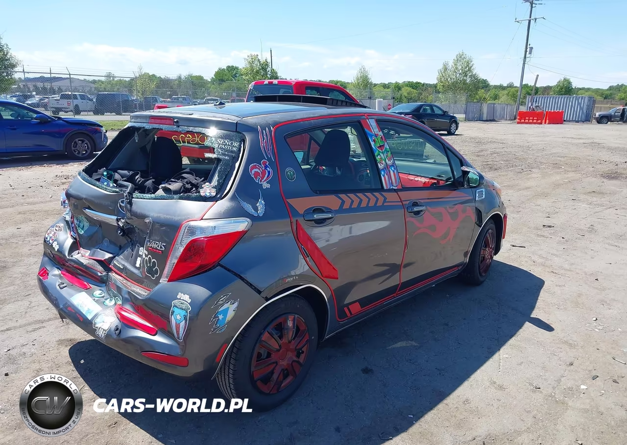 2014 Toyota Yaris L (Tmc-Cbu Plant)-Le (Tmc-Cbu Plant)-Se (Tmc-Cbu Plant) VIN:JTDKTUD37ED582481 - 4