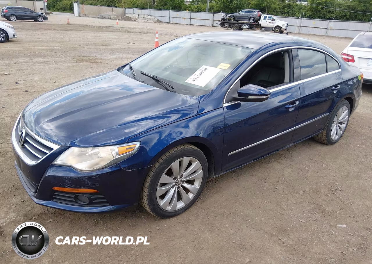 2010 Volkswagen Cc Sport VIN:WVWML7AN7AE500544 - 2