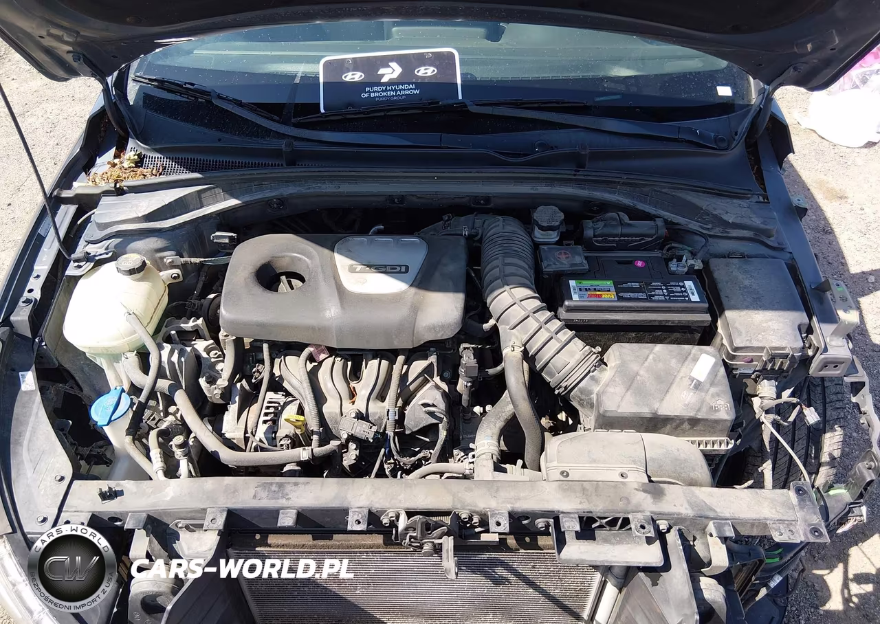2018 Hyundai Elantra Gt Sport VIN:KMHH55LC2JU033319 - 10