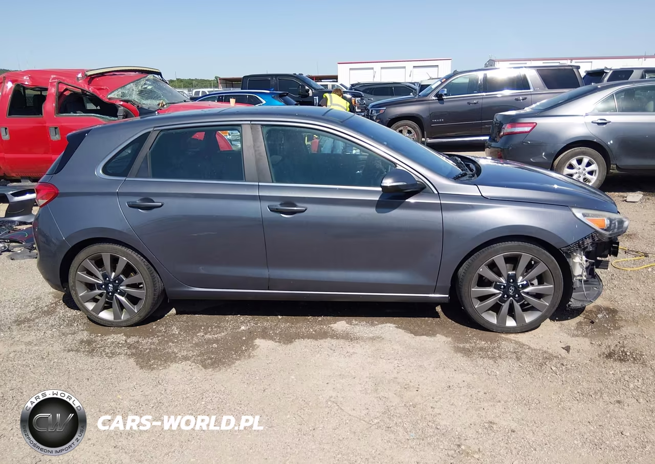 2018 Hyundai Elantra Gt Sport VIN:KMHH55LC2JU033319 - 14