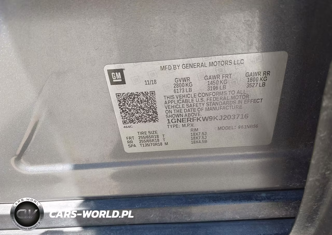 2019 Chevrolet Traverse Ls VIN:1GNERFKW9KJ203716 - 9