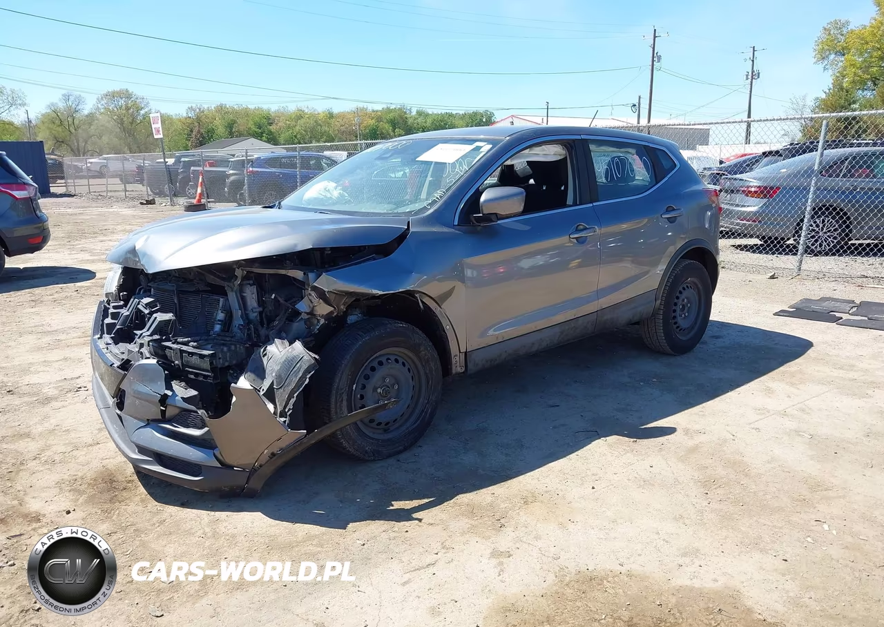 2020 Nissan Rogue Sport S Fwd Xtronic Cvt VIN:JN1BJ1CV3LW270704 - 2
