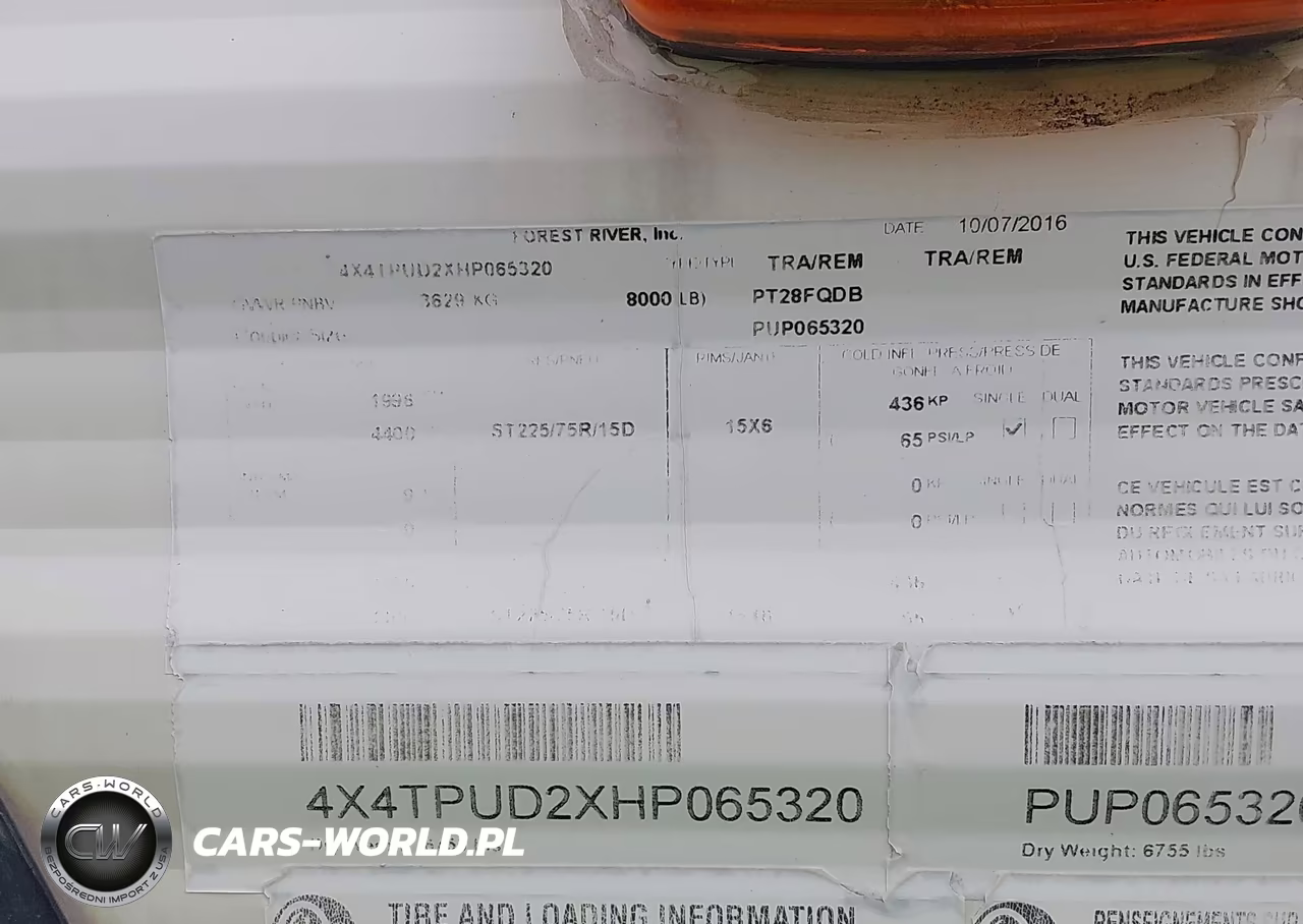 2017 Puma 28Ft Fqdb VIN:4X4TPUD2XHP065320 - 9