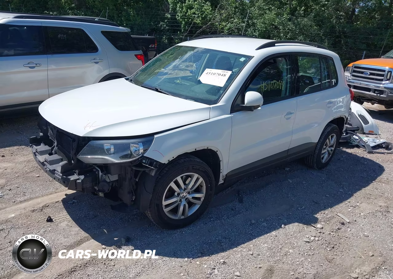2015 Volkswagen Tiguan S VIN:WVGBV7AX0FW566417 - 2
