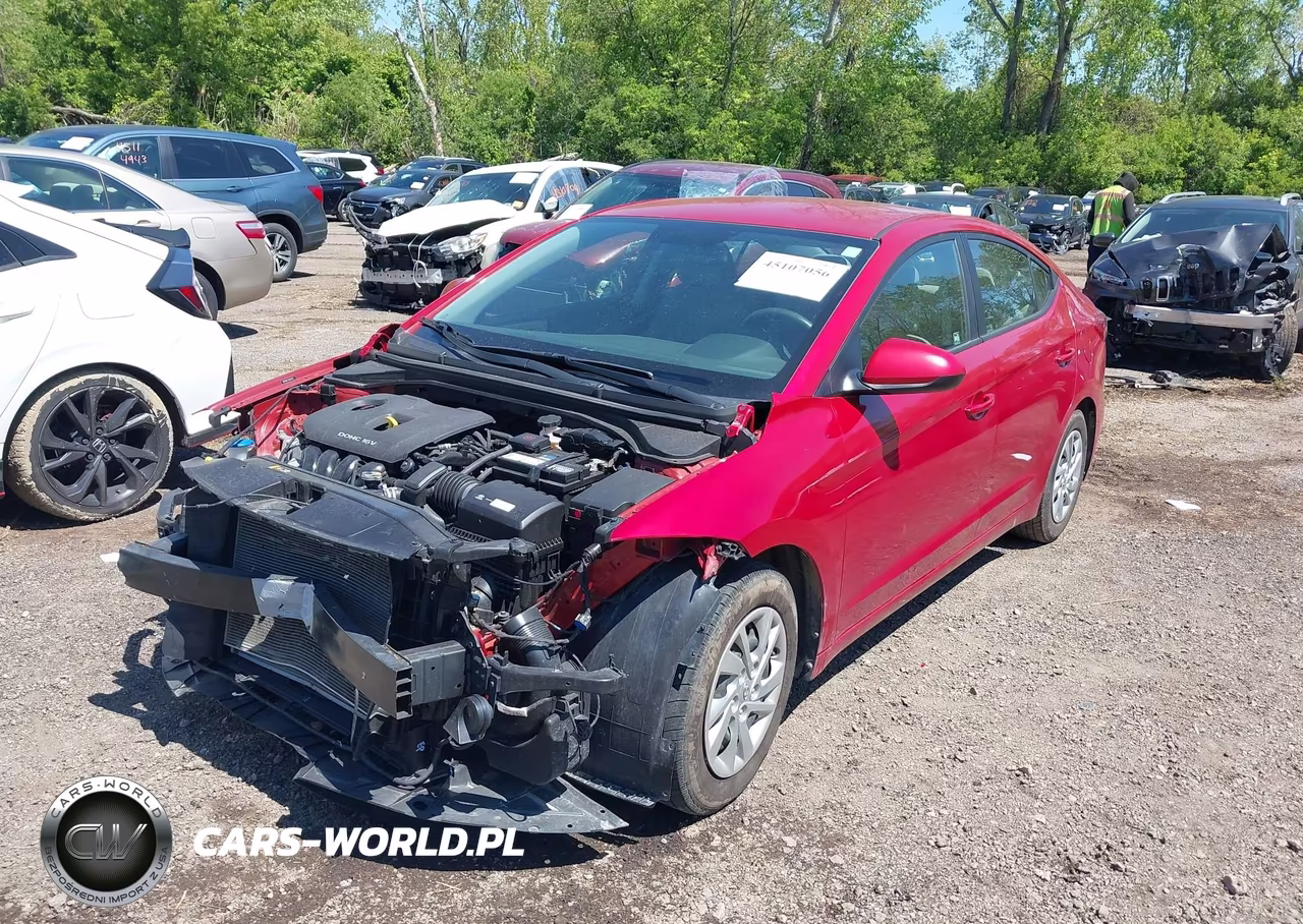 2017 Hyundai Elantra Se VIN:5NPD84LF3HH041531 - 2