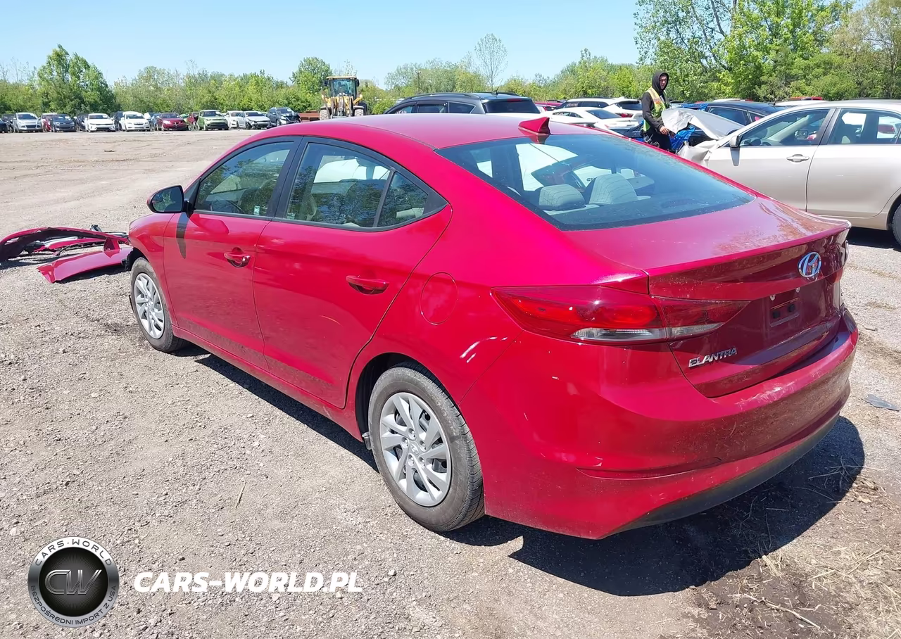 2017 Hyundai Elantra Se VIN:5NPD84LF3HH041531 - 3