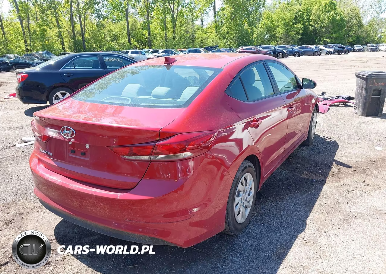 2017 Hyundai Elantra Se VIN:5NPD84LF3HH041531 - 4