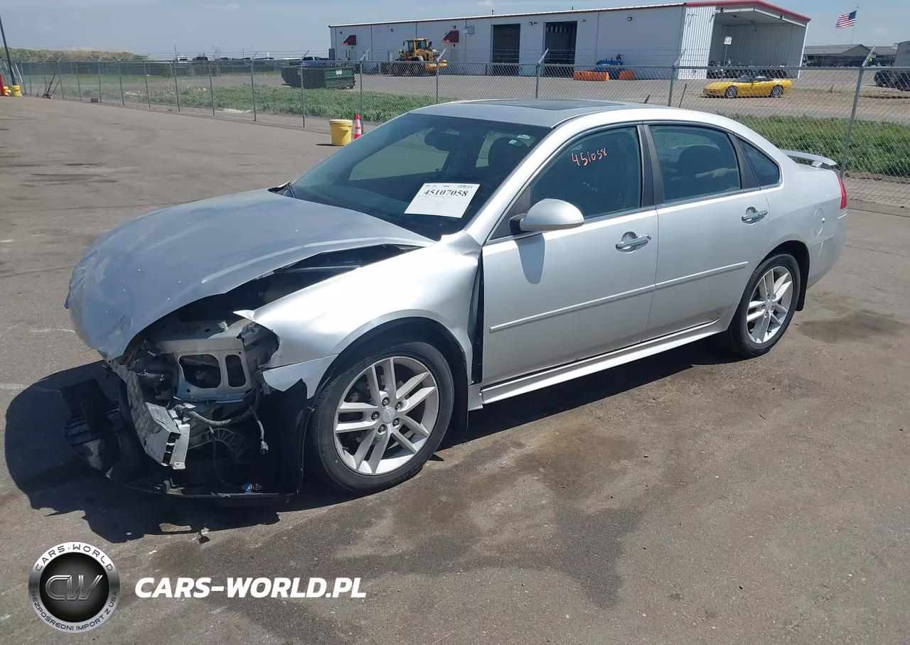 2013 Chevrolet Impala Ltz VIN:2G1WC5E36D1114105 - 2