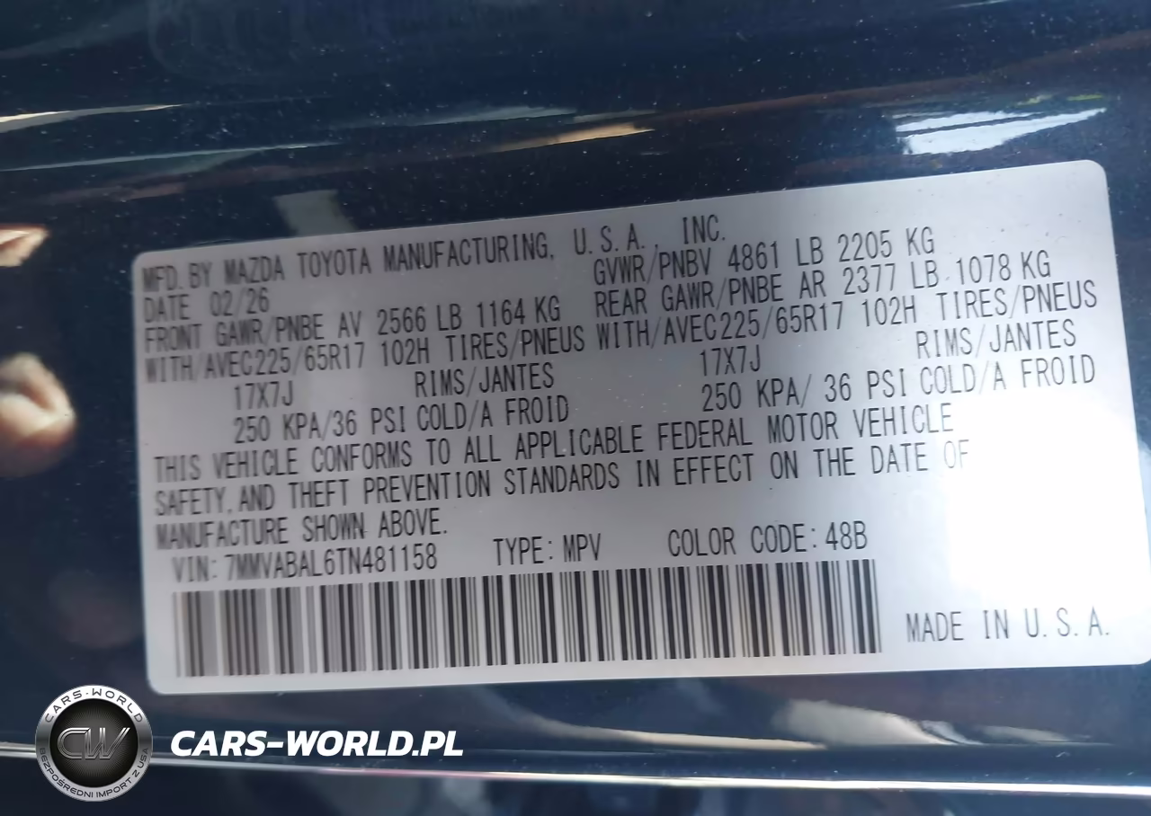 2026 Mazda Cx-50 2.5 S Select VIN:7MMVABAL6TN481158 - 9