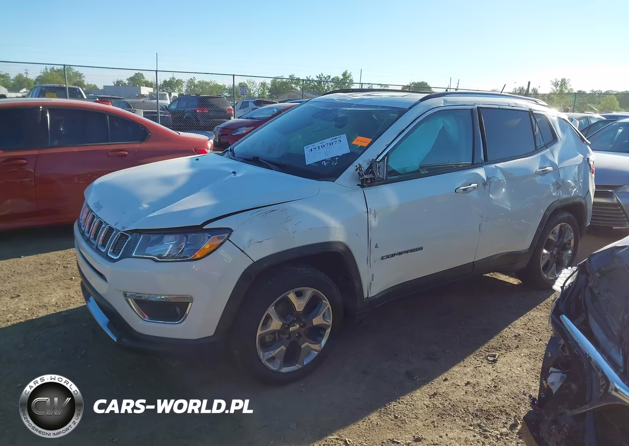 2021 Jeep Compass Limited Fwd VIN:3C4NJCCB1MT531296 - 2