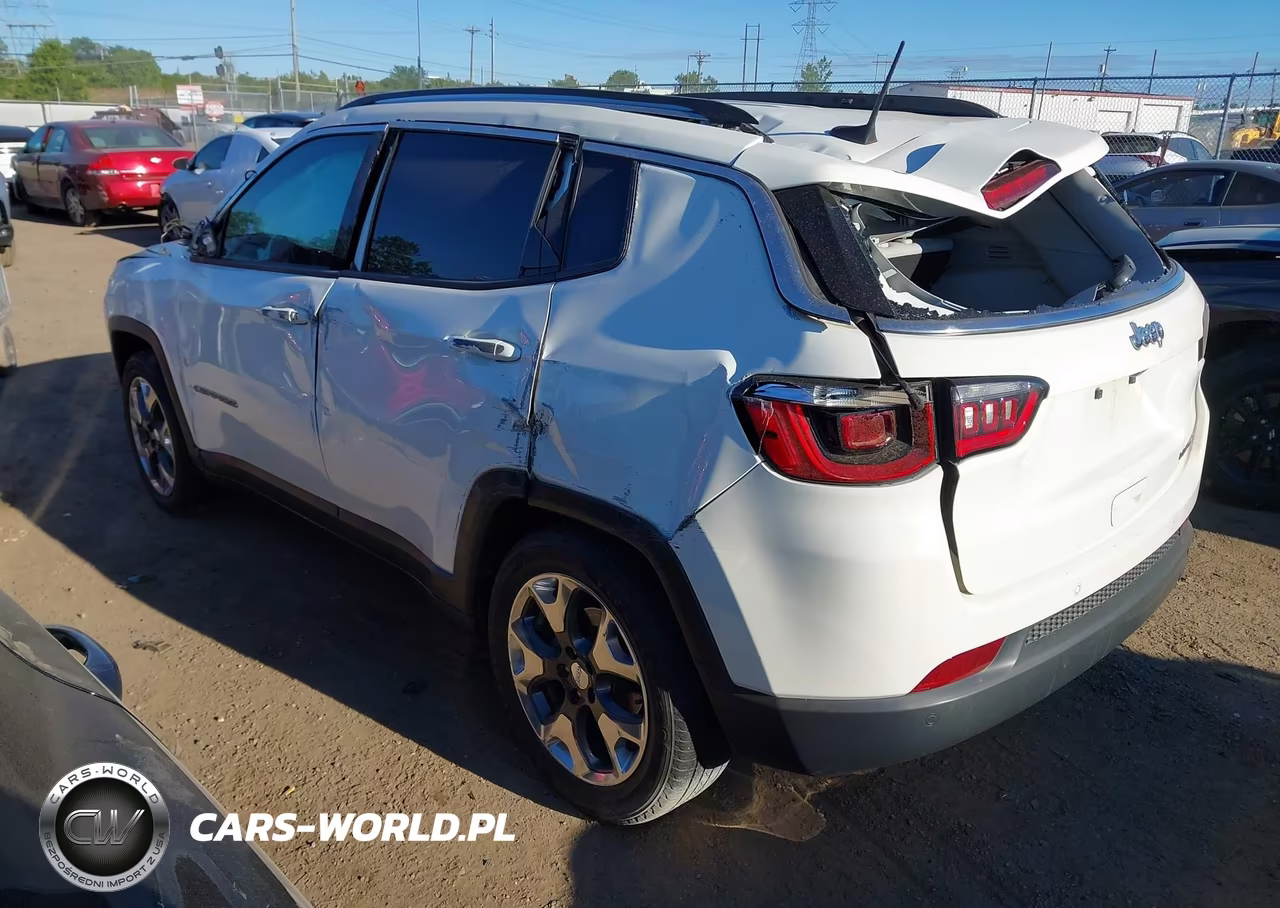 2021 Jeep Compass Limited Fwd VIN:3C4NJCCB1MT531296 - 3