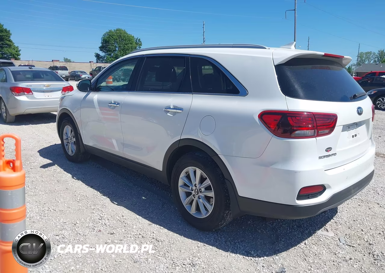 2019 Kia Sorento 2.4L Lx VIN:5XYPG4A36KG596593 - 3