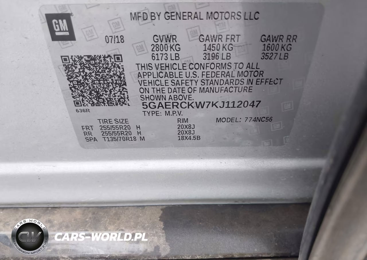 2019 Buick Enclave Fwd Premium VIN:5GAERCKW7KJ112047 - 9