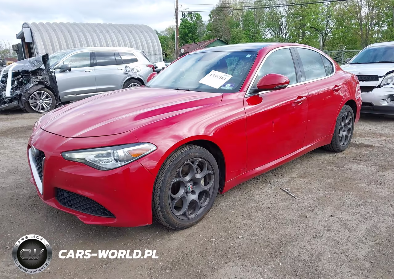 2017 Alfa Romeo Giulia Awd VIN:ZARFAEDNXH7548588 - 2