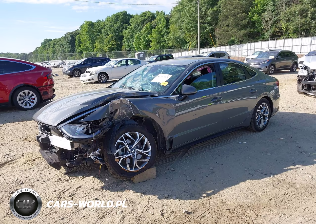 2022 Hyundai Sonata Sel VIN:KMHL64JAXNA244973 - 2