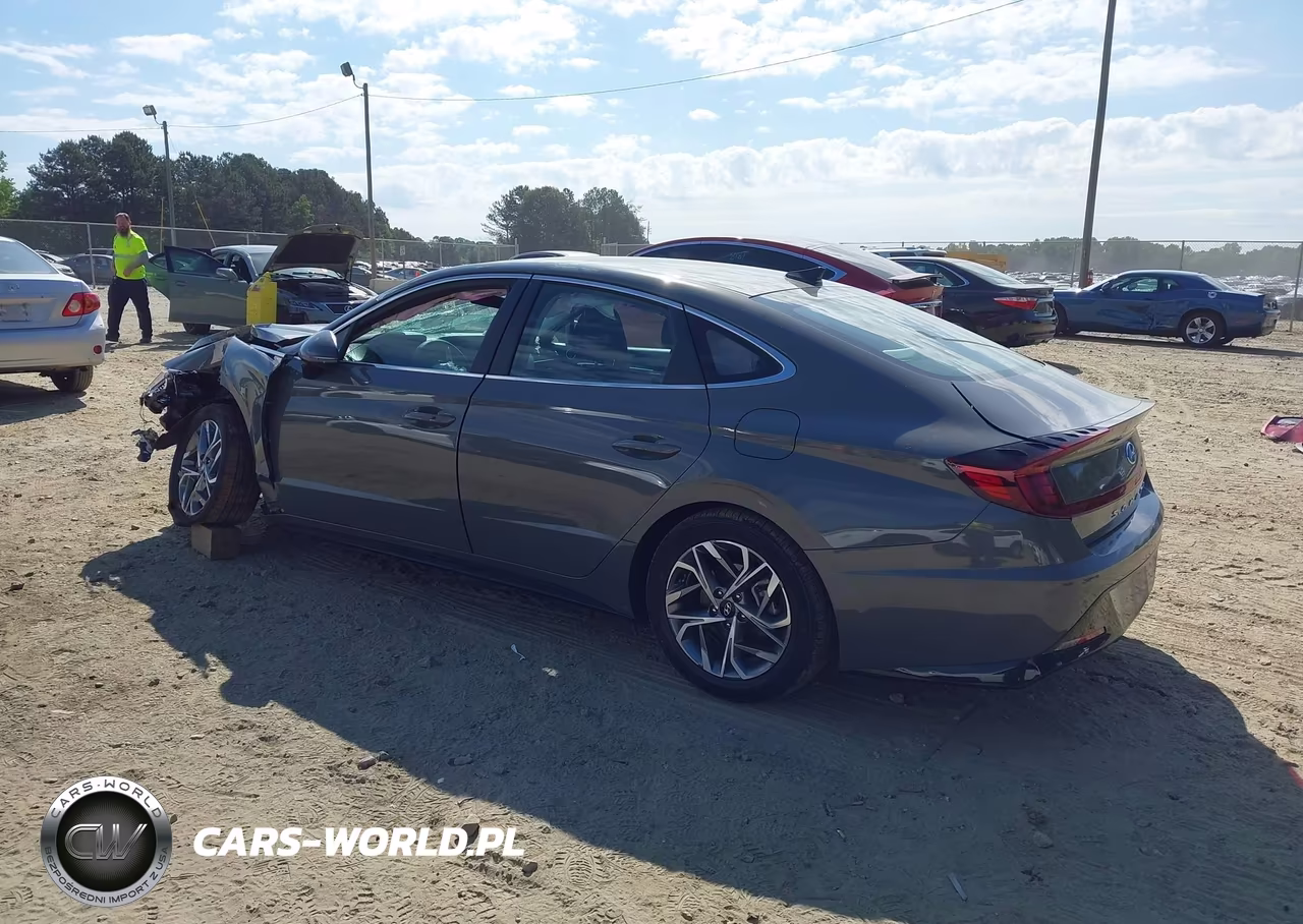 2022 Hyundai Sonata Sel VIN:KMHL64JAXNA244973 - 3