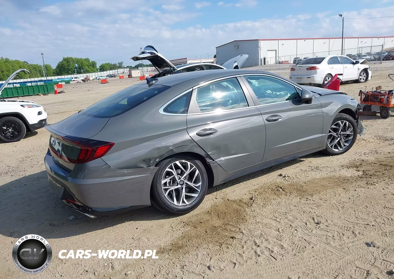 2022 Hyundai Sonata Sel VIN:KMHL64JAXNA244973 - 4