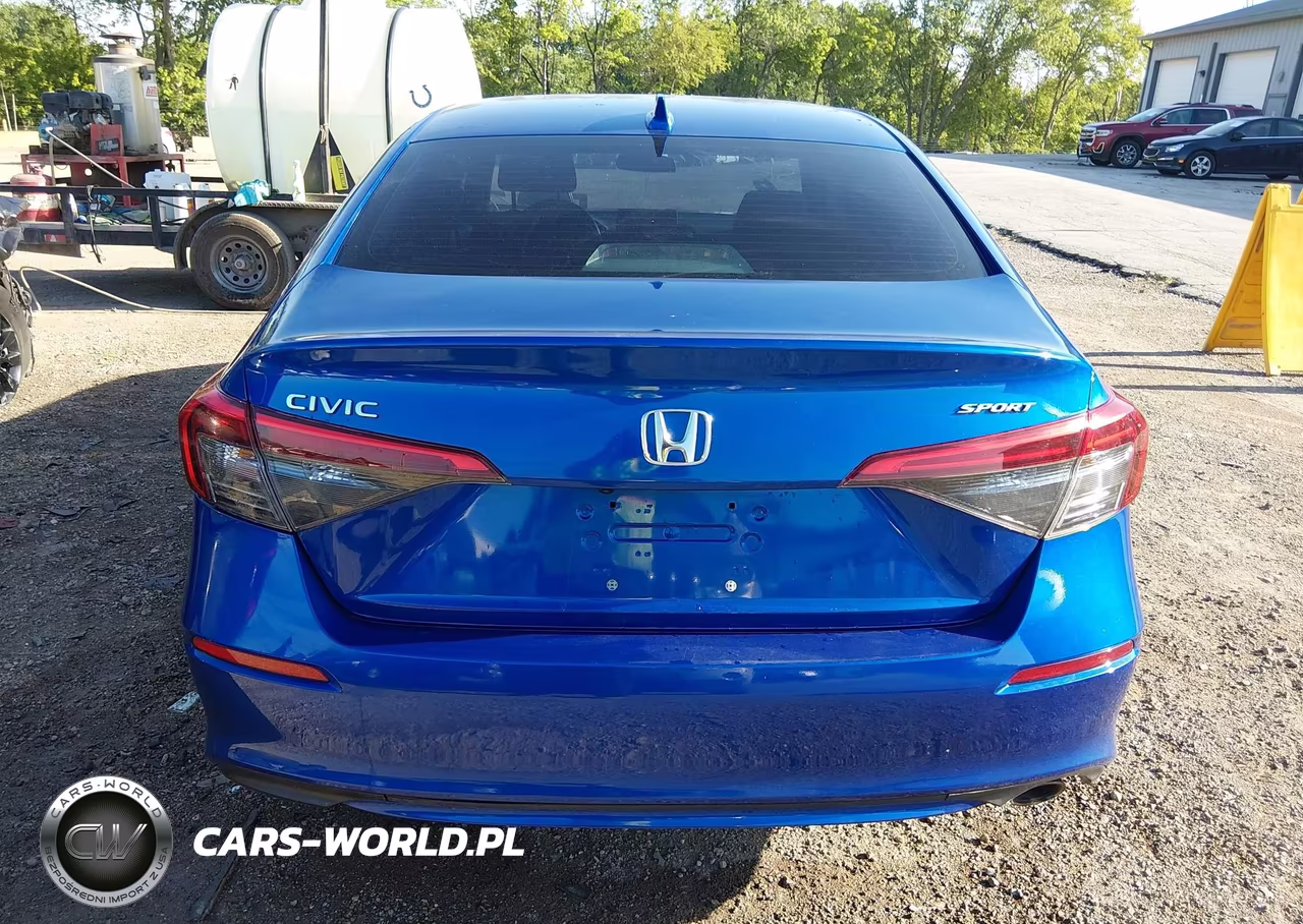2022 Honda Civic Sport VIN:2HGFE2F54NH528090 - 17