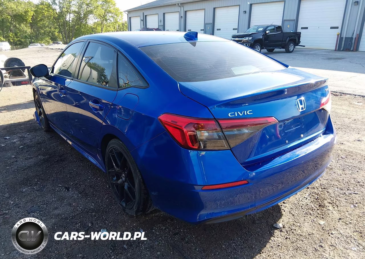 2022 Honda Civic Sport VIN:2HGFE2F54NH528090 - 3