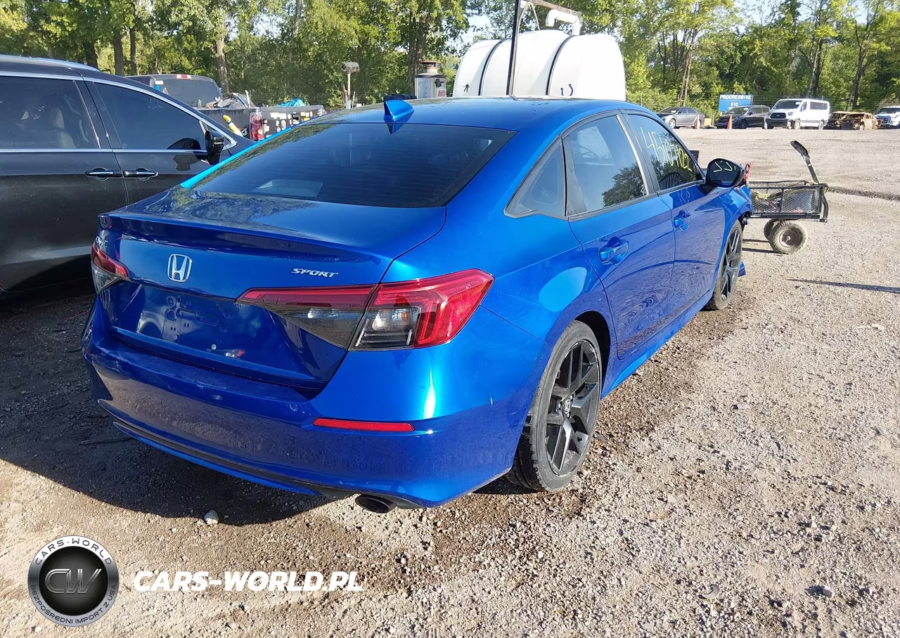 2022 Honda Civic Sport VIN:2HGFE2F54NH528090 - 4