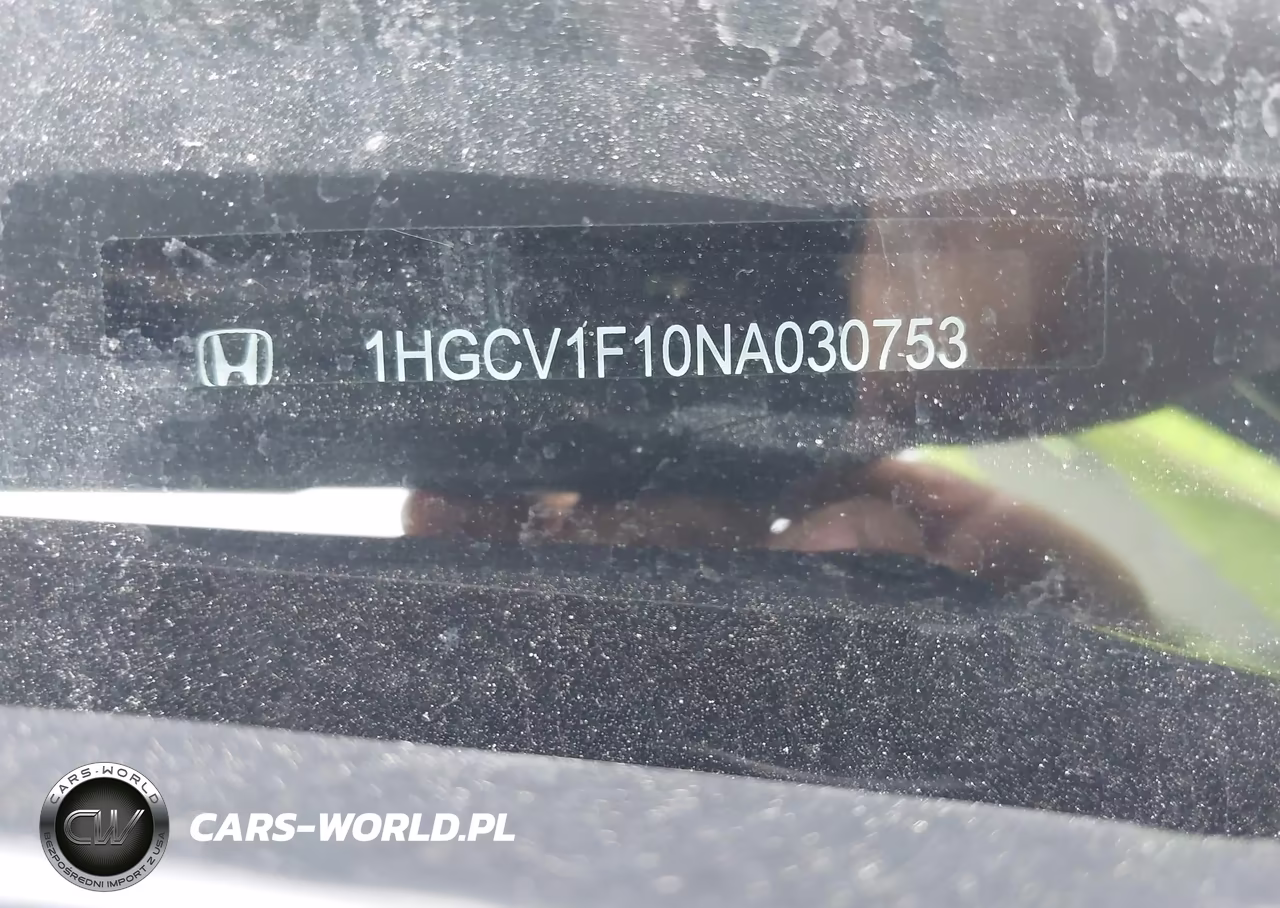 2022 Honda Accord Lx VIN:1HGCV1F10NA030753 - 9