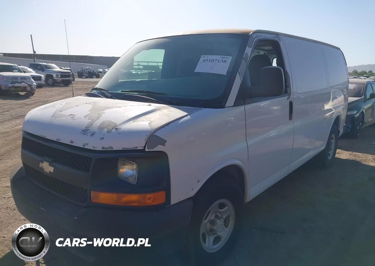2008 Chevrolet Express Work Van VIN:1GCFG15X481188321 - 2