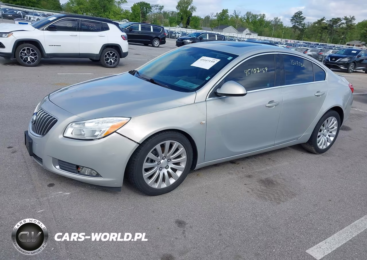 2011 Buick Regal Cxl Russelsheim VIN:W04GT5GC9B1000850 - 2