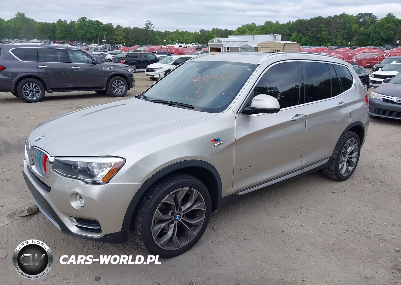 2015 BMW X3 xDrive28D VIN:5UXWY3C52F0E96053 - 2
