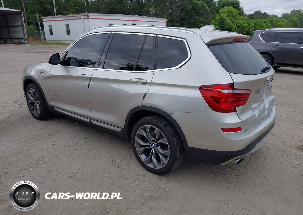 2015 BMW X3 xDrive28D VIN:5UXWY3C52F0E96053 - 3