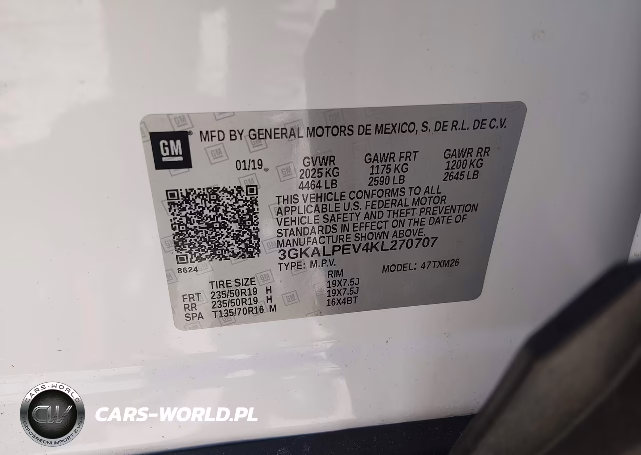 2019 GMC Terrain Slt VIN:3GKALPEV4KL270707 - 9