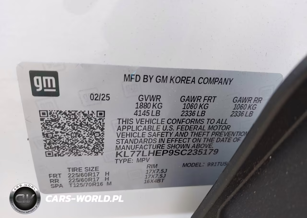 2025 Chevrolet Trax Fwd Lt VIN:KL77LHEP9SC235179 - 9