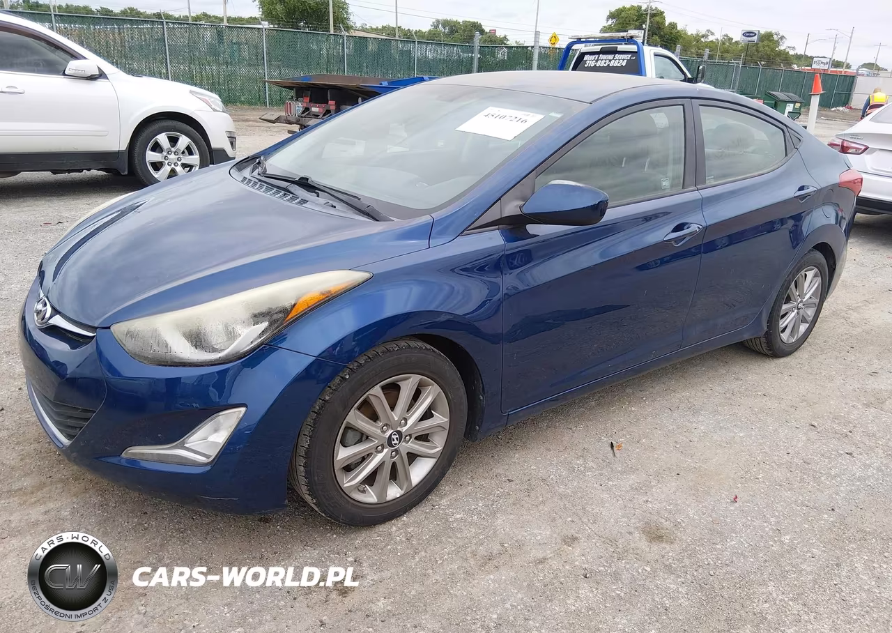 2016 Hyundai Elantra Se VIN:5NPDH4AE0GH659141 - 2