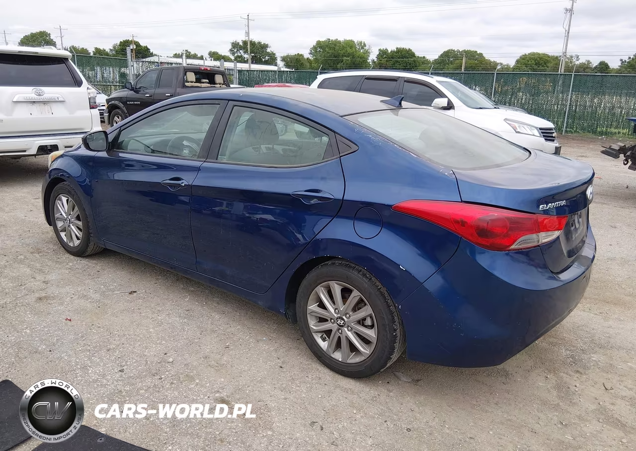 2016 Hyundai Elantra Se VIN:5NPDH4AE0GH659141 - 3