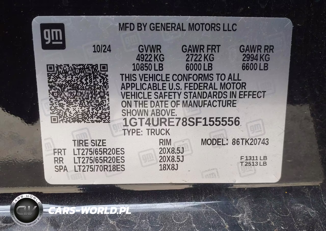 2025 GMC Sierra 2500Hd 4Wd Standard Bed Denali VIN:1GT4URE78SF155556 - 9