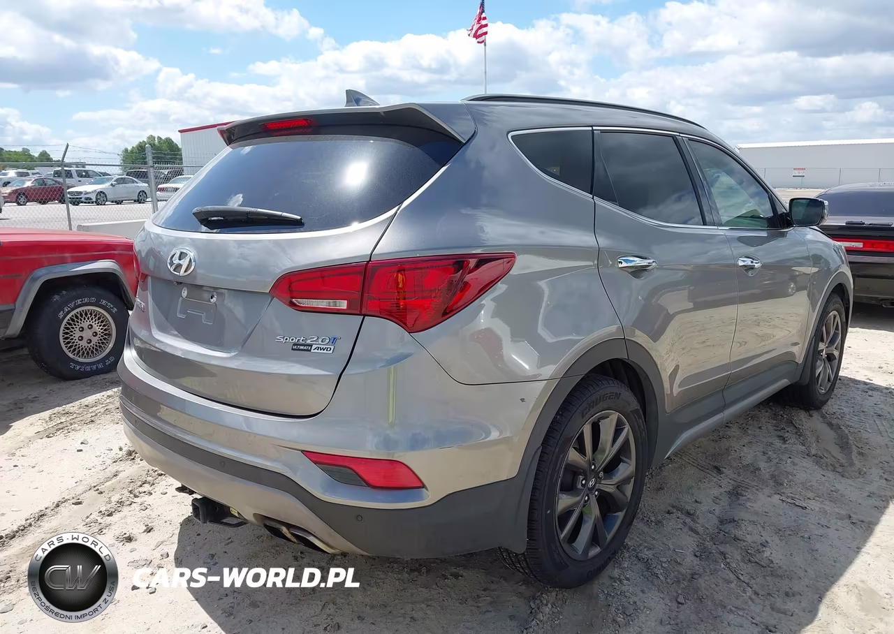 2017 Hyundai Santa Fe Sport 2.0T Ultimate VIN:5XYZWDLA2HG466956 - 4