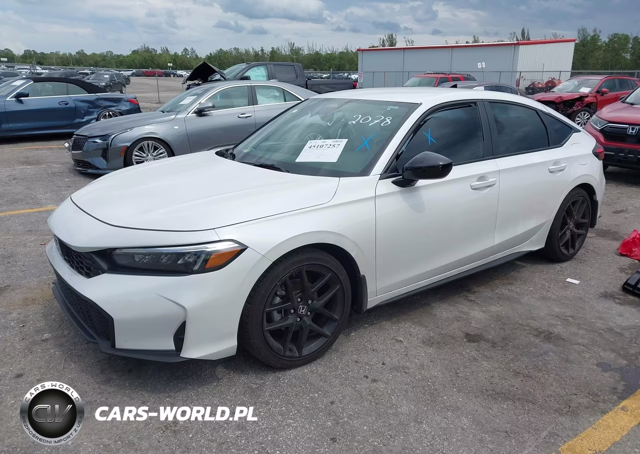 2026 Honda Civic Sport VIN:19XFL2H83TE012078 - 2