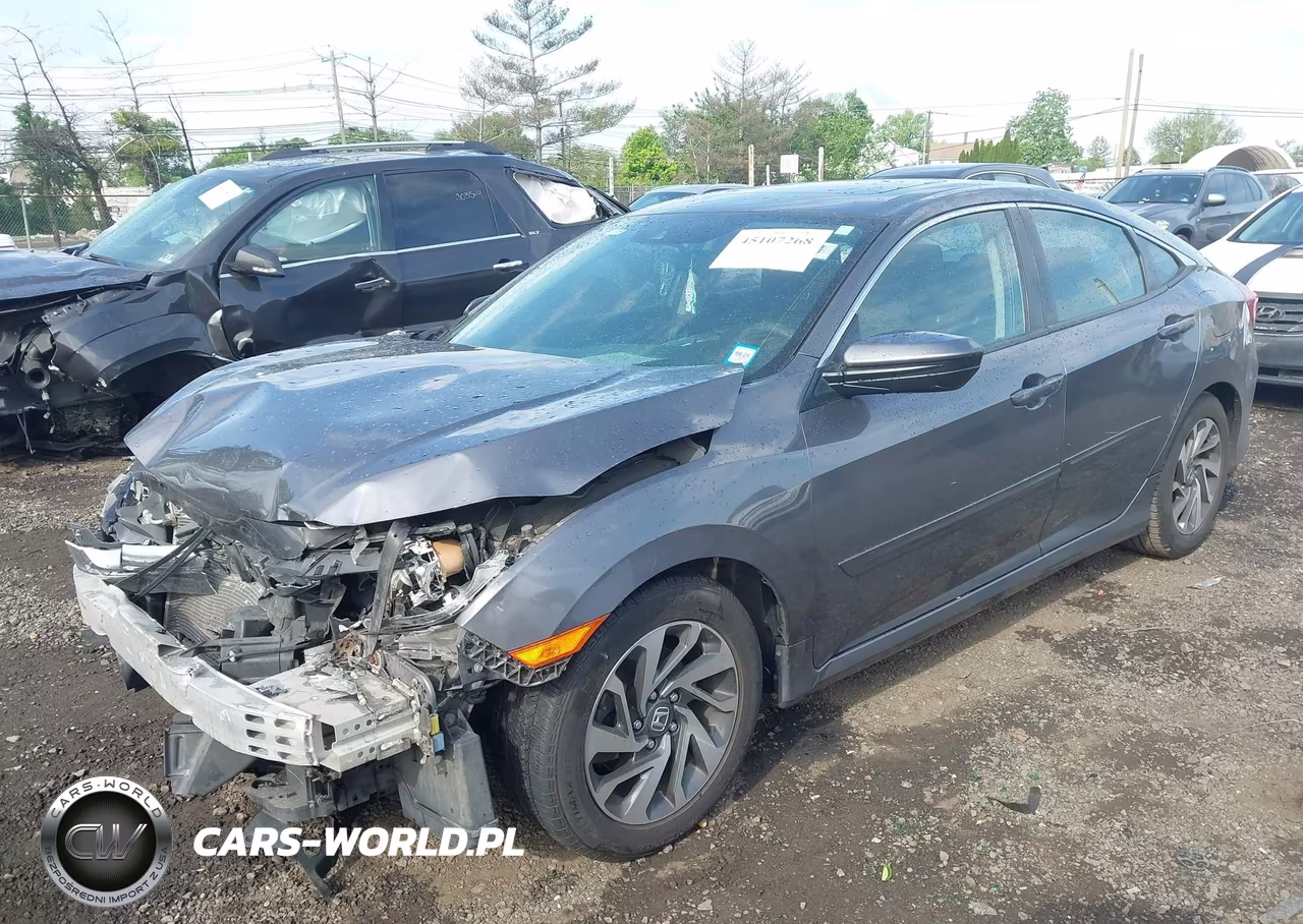 2016 Honda Civic Ex VIN:2HGFC2F84GH501782 - 2