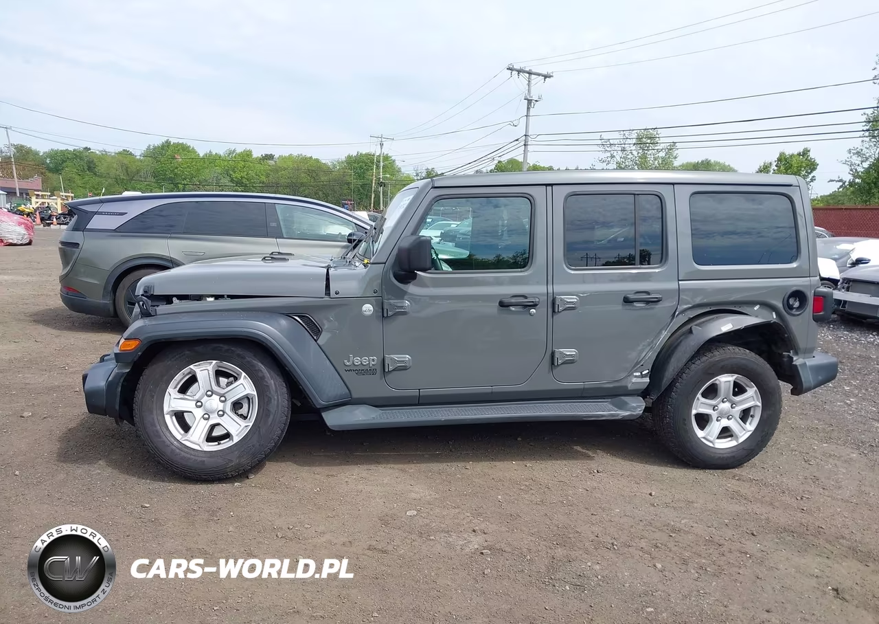 2020 Jeep Wrangler Unlimited Sport S 4X4 VIN:1C4HJXDG4LW263447 - 14