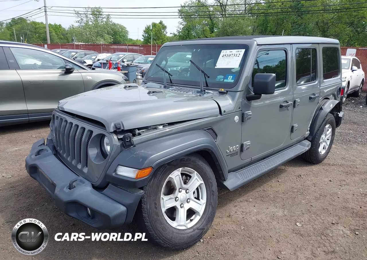 2020 Jeep Wrangler Unlimited Sport S 4X4 VIN:1C4HJXDG4LW263447 - 2