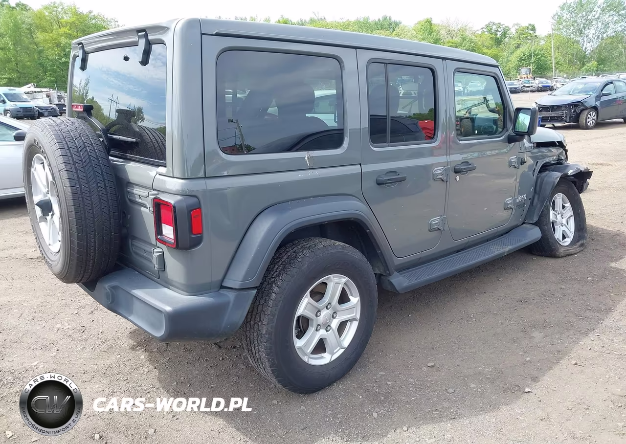 2020 Jeep Wrangler Unlimited Sport S 4X4 VIN:1C4HJXDG4LW263447 - 4