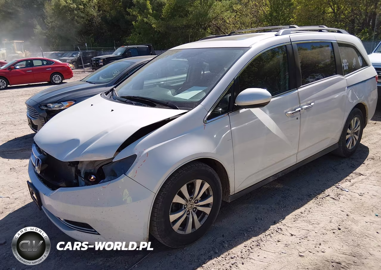2016 Honda Odyssey Ex-L VIN:5FNRL5H63GB076716 - 2