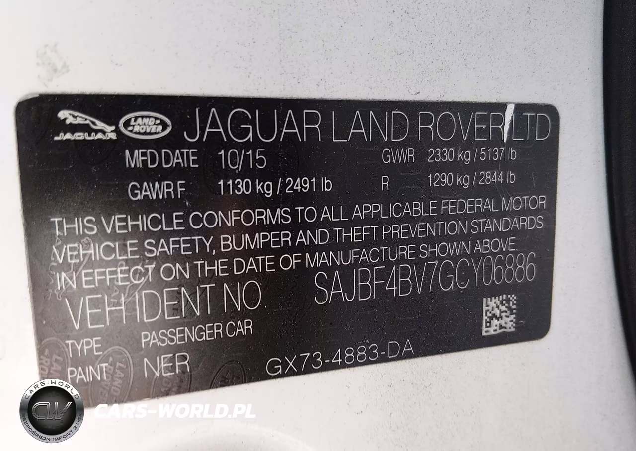 2016 Jaguar Xf 35T R-Sport VIN:SAJBF4BV7GCY06886 - 9