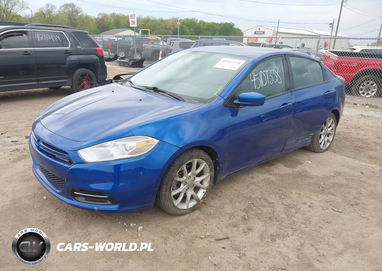 2013 Dodge Dart Sxt VIN:1C3CDFBA2DD143609 - 2