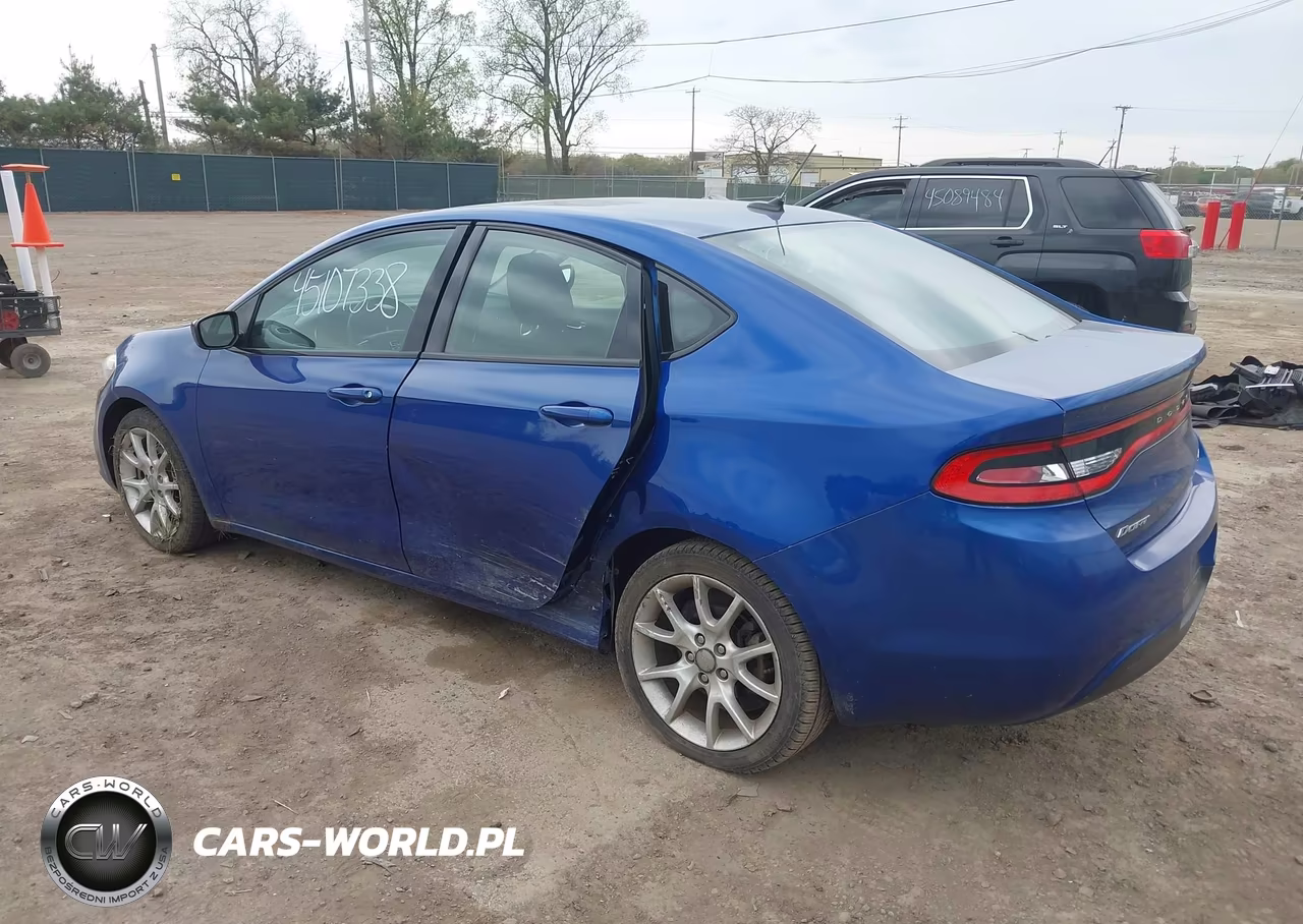 2013 Dodge Dart Sxt VIN:1C3CDFBA2DD143609 - 3