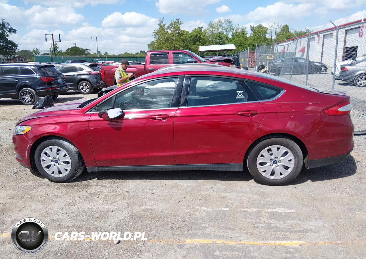 2014 Ford Fusion S VIN:3FA6P0G79ER364455 - 15
