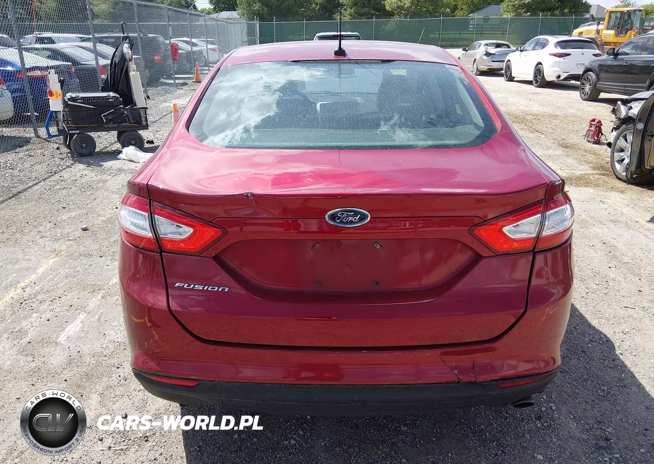2014 Ford Fusion S VIN:3FA6P0G79ER364455 - 17