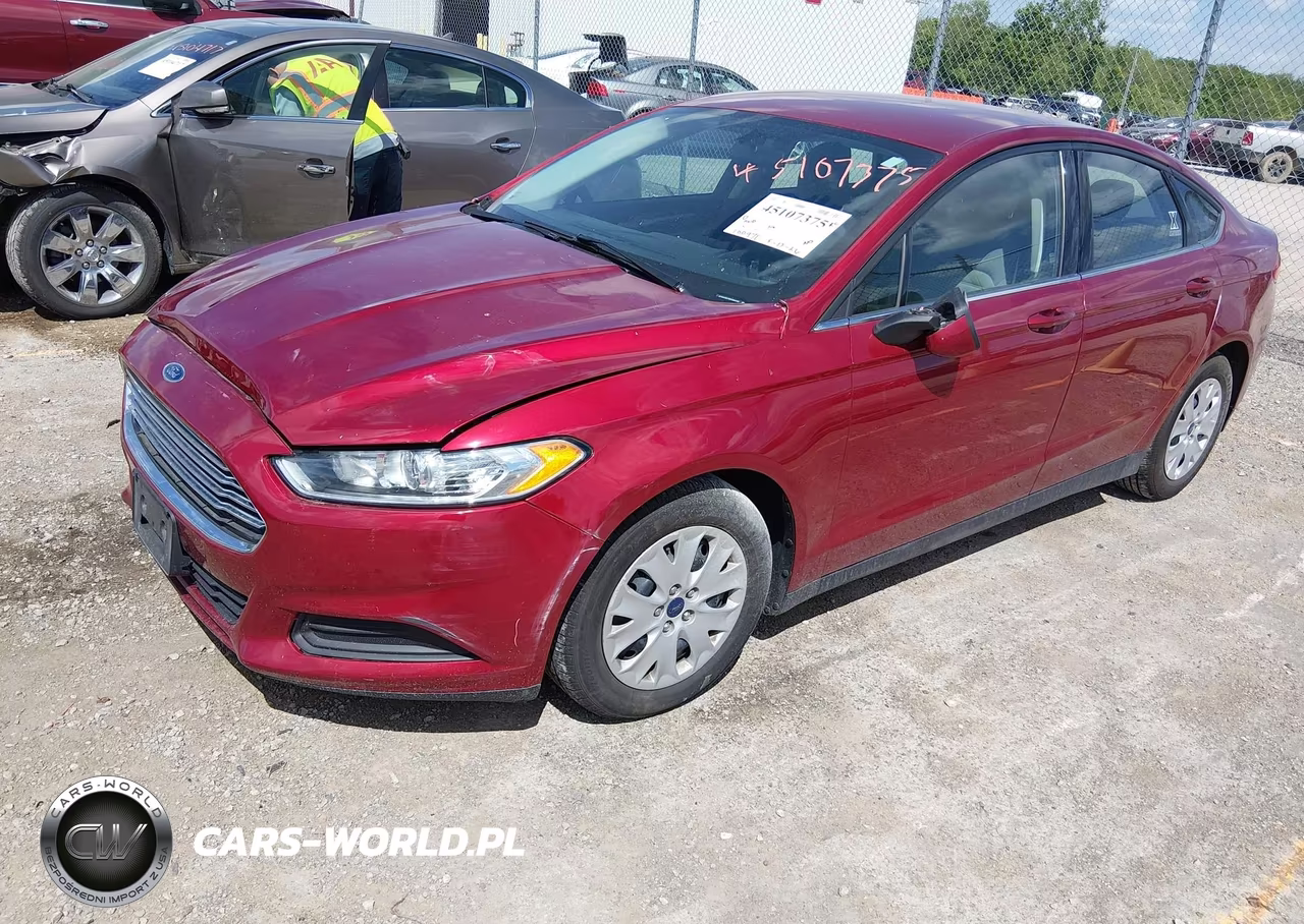 2014 Ford Fusion S VIN:3FA6P0G79ER364455 - 2