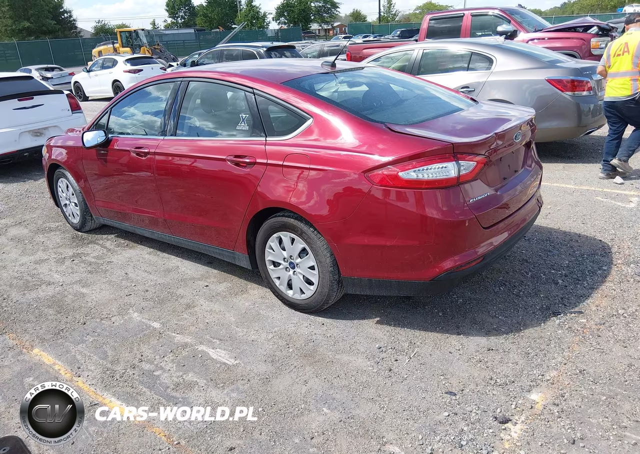 2014 Ford Fusion S VIN:3FA6P0G79ER364455 - 3