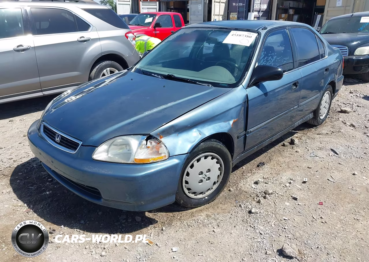 1997 Honda Civic Dx VIN:JHMEJ6529VS035002 - 2